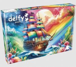 DELFY CASSE-TÊTE 1000 PIÈCES - HORIZONS COLORÉS #DE-24024